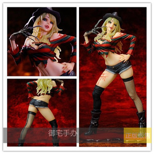 御宅手办 寿屋 HORROR 佛莱迪大战杰森 弗莱迪美少女 正版现货