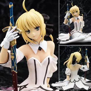 御宅手办 Alphamax FATE/stay night Saber lily 坐姿 正版现货