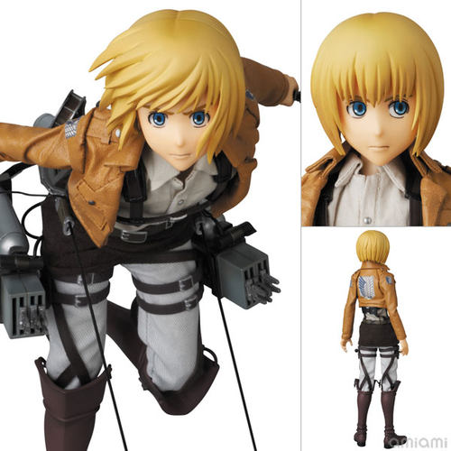 御宅手办 Medicom RAH 进击的巨人 爱尔敏 阿尔敏 阿明