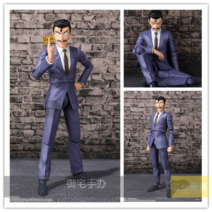 御宅手办 万代 S.H.F名侦探柯南 毛利小五郎正版现货