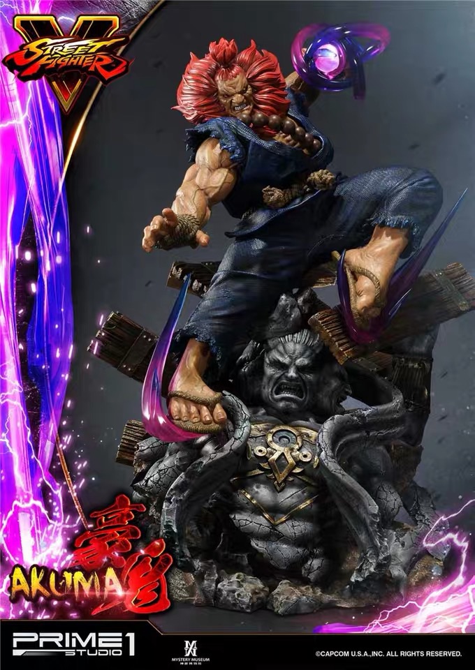 御宅手办 prime02102studio02p1s02街头霸王 豪鬼 akuma