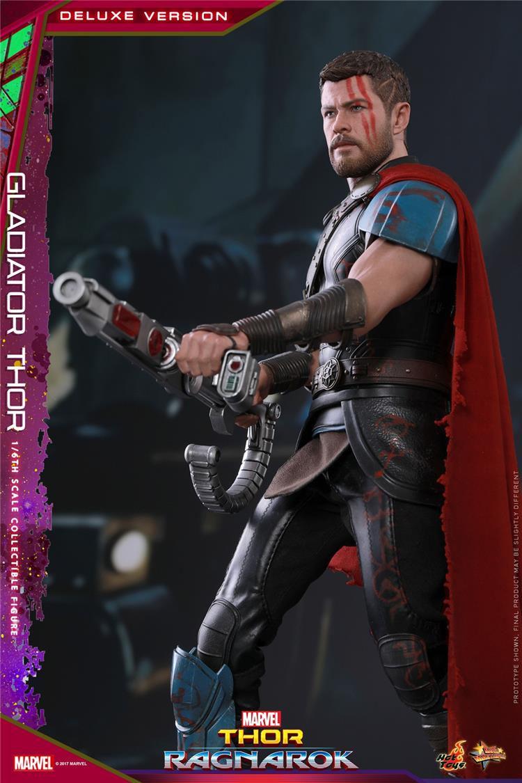 HOT TOYS HT 雷神3 诸神黄昏 Thor 角斗士版 MMS444 445 可动