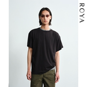 口粮TEE中缝线圆领T恤春款 ROYA 兰精天丝莫代尔长绒棉圆领短袖