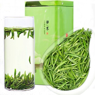 包邮 礼盒铁罐250g 2026四川新茶明前雀舌嫩芽高山峨眉绿茶散装