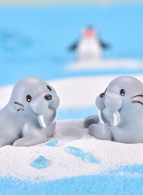 微景观生态瓶可爱风摄影小动物