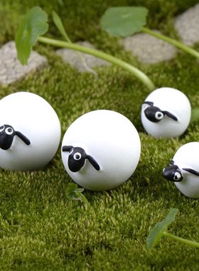 可爱风创意手工微景观树脂小动物