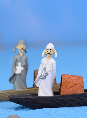 可爱风卡通人物摄影道具小摆件