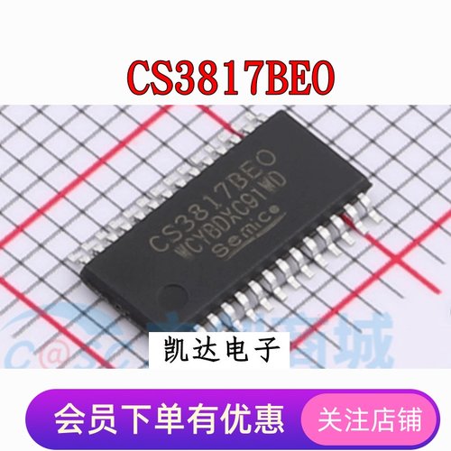 音频功率放大器芯片HTSSOP-28