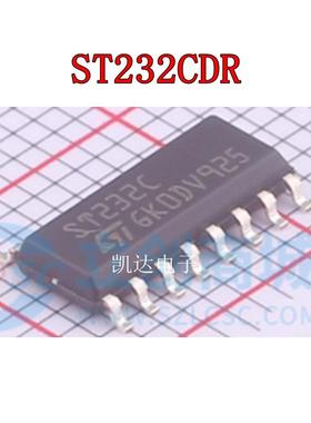 ST232CDR ST232C 贴片SOIC16 驱动器芯片 全新原装