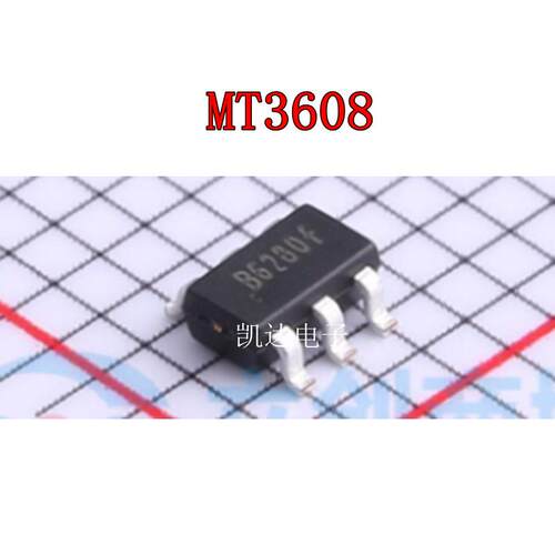 MT3608 SOT23-6封装 高效率1.2MHz 2A升压转换器 全新原装