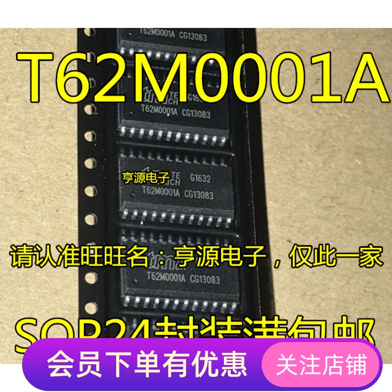 T62M0001  T62M0001A SOP24  原装 T62M 功放混响芯片 可直拍