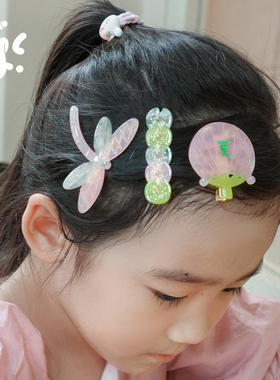 古古楽gugu古古乐原创手工春夏秋婴童古诗发夹宝宝发圈成人抓夹