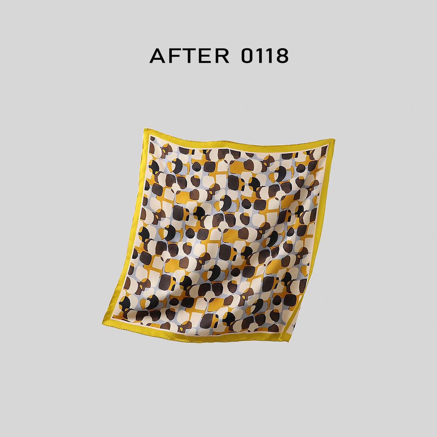 After 0118 几何絮语 多色舒适轻奢洋气百搭时尚设计感羊毛方巾