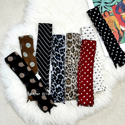 百搭轻薄桑蚕丝丝巾围巾长飘带