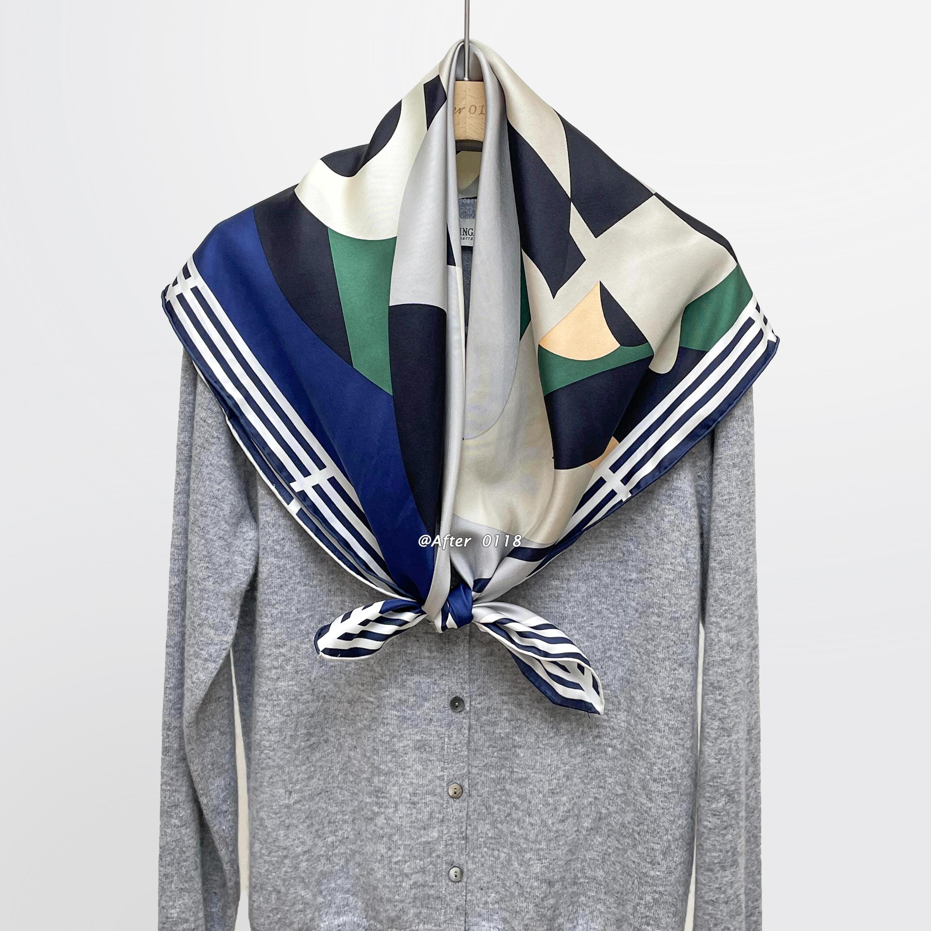 桑蚕丝真丝斜纹绸丝巾围巾大方巾