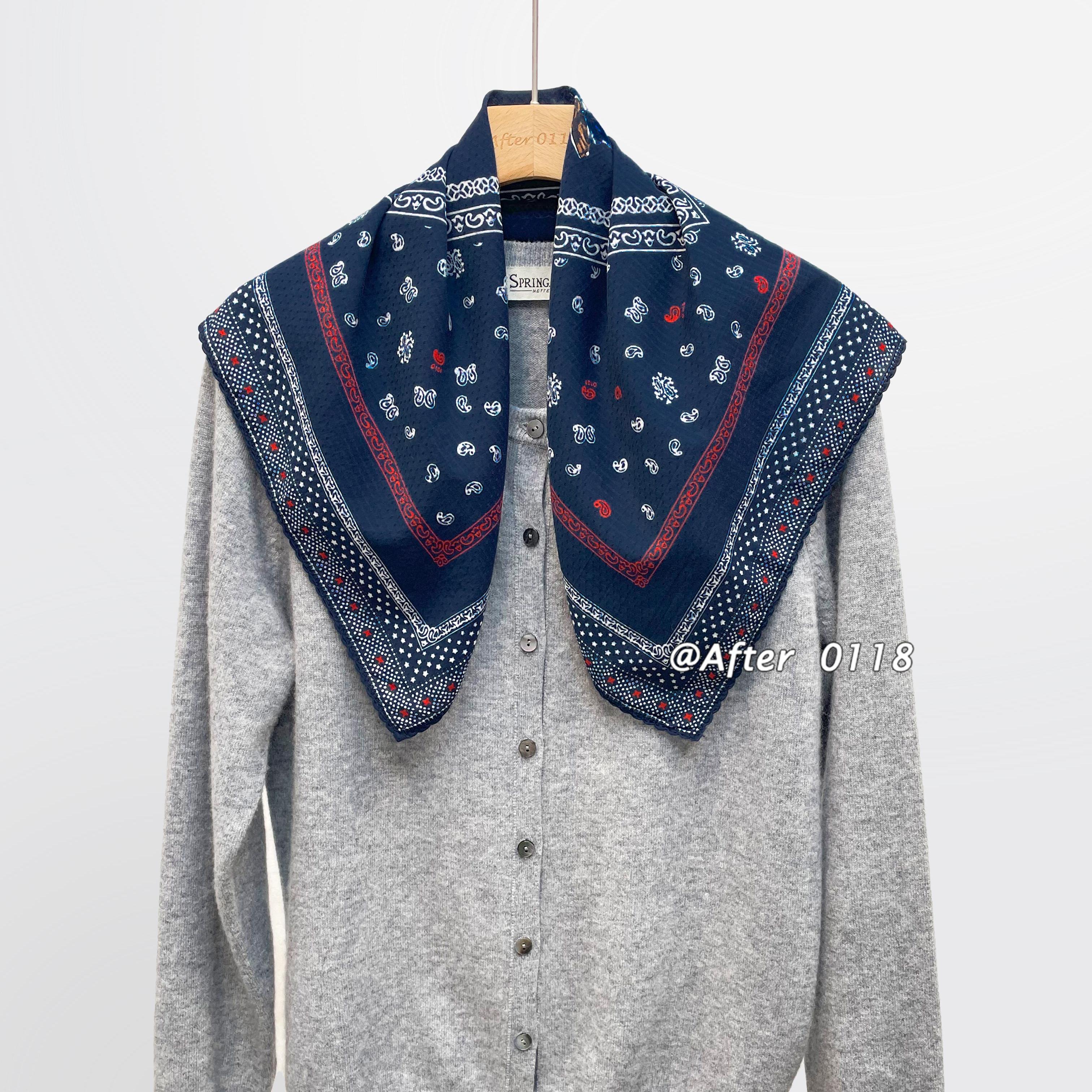 【R*L泰迪】桑蚕丝有机棉方巾