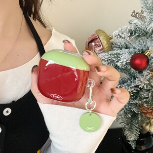 撞色LUCK适用三星buds2pro保护壳Buds FE蓝牙耳机套live/pro耳机壳小众情侣软壳潮