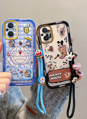 适用OPPO Reno7Z 5G手机壳Reno8Lite软Reno8Z保护套气囊防摔个性CPH2343创意卡通CPH2457全包边可爱男女新款