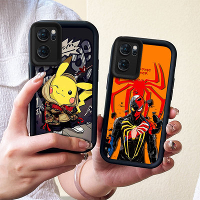 适用OPPO Reno7 5G国际版手机壳防摔CPH2371海外版保护套硅胶软大波浪创意卡通个性可爱新款