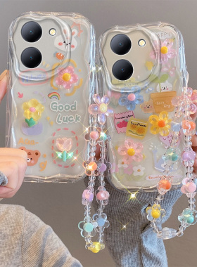 适用VIVO Y36 5G海外版手机壳Y27S气囊防摔V2248软全包边Y36 4G保护套国际版个性创意V2247立体卡通可爱新款