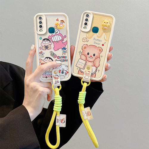 适用VIVO1902手机壳防摔VIVO1904全包边保护套VIVO2010国际版硅胶软个性创意卡通可爱情侣男女新款