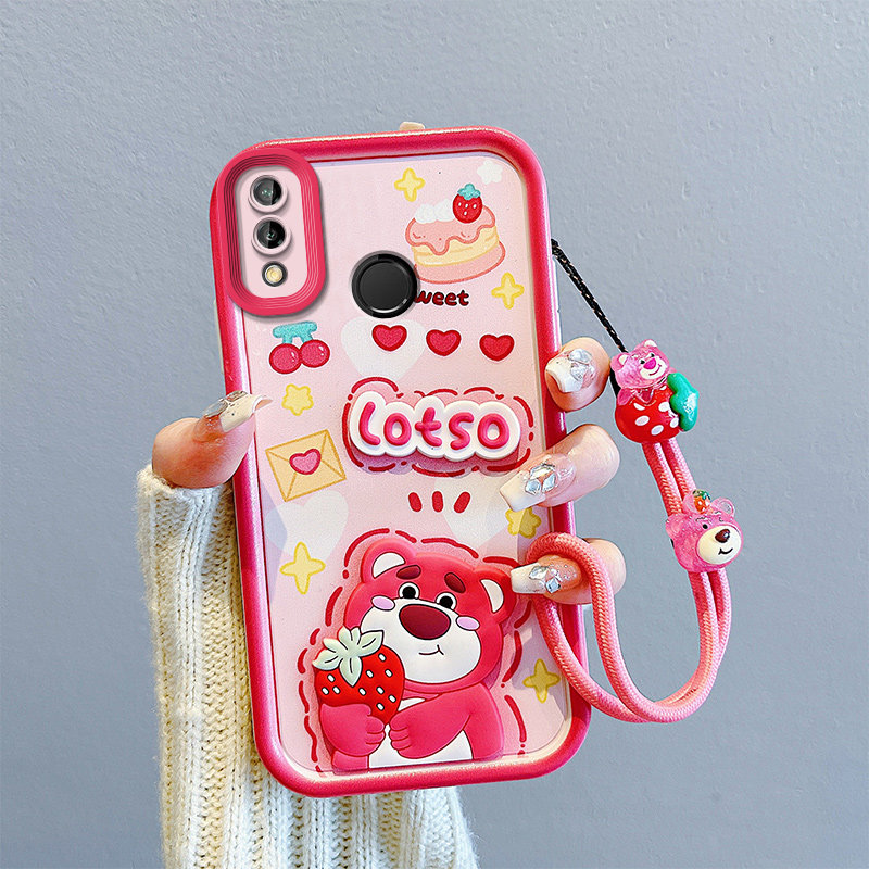 适用华为y9prime 2019手机壳防摔Y9 2019保护套创意立体卡通Y9S硅胶软个性男女情侣可爱新款