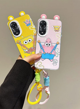 适用OPPO A38 4G海外版手机壳A18 4G国际版气囊CPH2579防摔软CPH2591保护套个性创意卡通可爱潮男女情侣新款