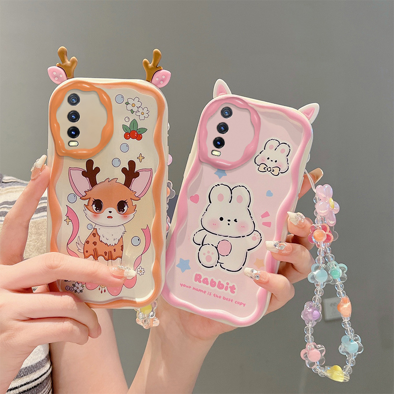 适用VIVO Y20S手机壳气囊防摔Y12S软Y20i全包边Y12A保护套Y20个性V2102创意v2026立体卡通v2027可爱v2029女款