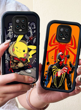 适用红米 Redmi Note9Pro海外版手机壳Note9s气囊防摔硅胶Note9Pro Max软保护套个性创意卡通可爱潮男女新款