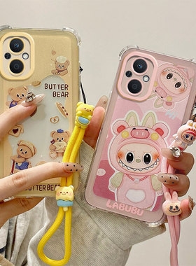 适用OPPO Reno7Z 5G手机壳Reno8Lite 5G软Reno8Z 5G保护套气囊防摔个性CPH2343创意卡通CPH2457全包边可爱新