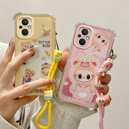 适用OPPO Reno7Z 5G手机壳Reno8Lite 5G软Reno8Z 5G保护套气囊防摔个性CPH2343创意卡通CPH2457全包边可爱新