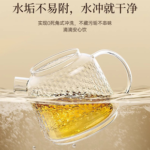 原装正品小熊全玻璃养生壶配件YSH-P10Q7 P10R8玻璃壶体壶盖