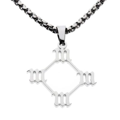KANYE WEST SO HELP ME GOD HIP HOP Rapper necklace 项链