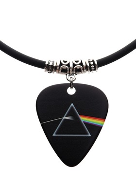 Pink Floyd Guitar Pick Necklace 吉他拨片项链