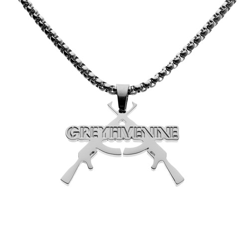 Suicideboys SUICIDE BOYS AK GREY59 Hip Hop Chain Necklace