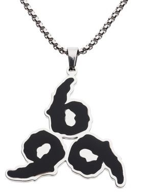 Juice WRLD 999 necklace欧美潮牌男女嘻哈个性情侣吊坠项链