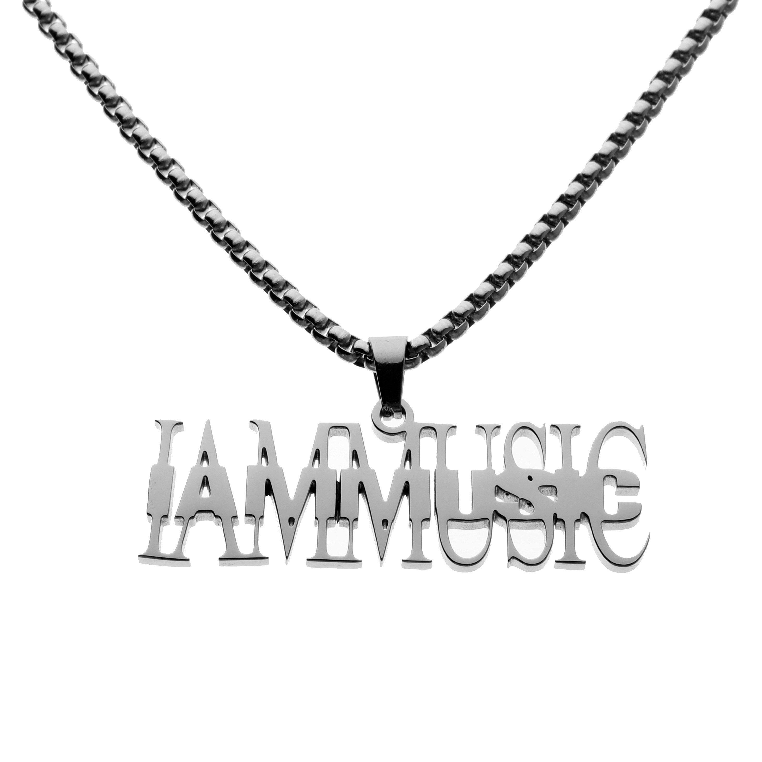 Playboi Carti I AM MUSIC Hip Hop Pendant Chain Necklace