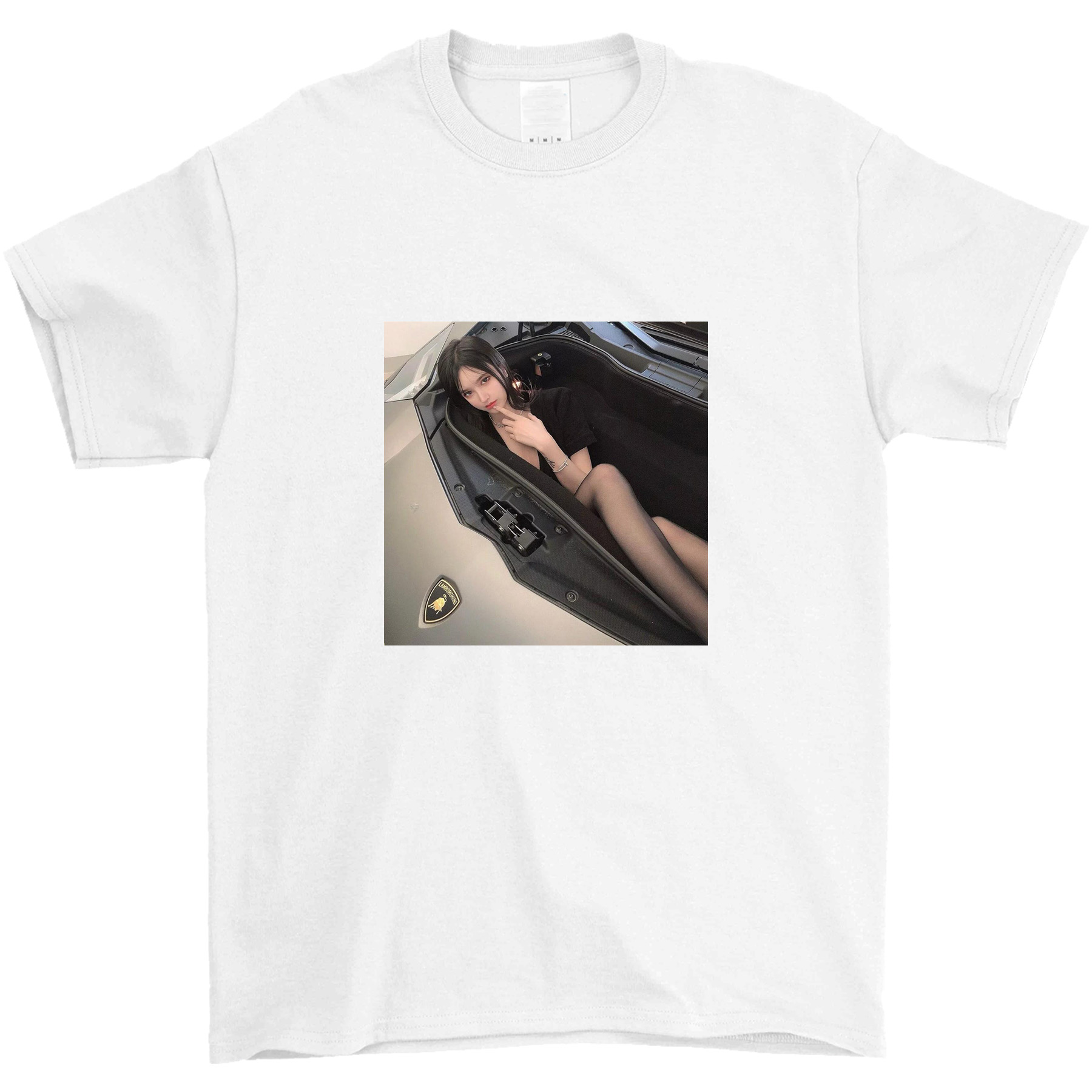 Gril in car Dirty Dishes T Shirt T恤 男装 T恤 原图主图