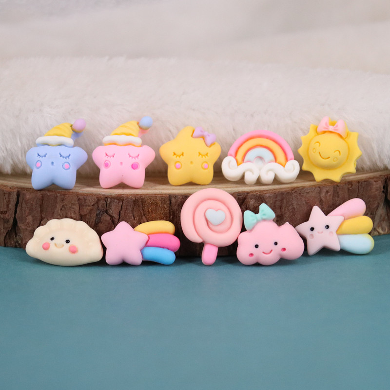 卡通太阳流星星云朵彩虹树脂配件diy奶油胶手机壳材料头饰发夹,饰品/流行首饰/时尚饰品新,其他DIY饰品配件,淘宝优惠券,粉丝福利购,淘宝优惠卷