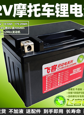 12V摩托车电瓶凯旋三叉戟Trident660/TigerSport660锂电池Daytona