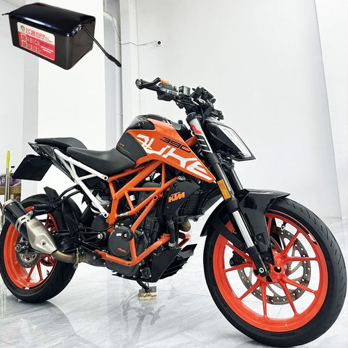 KTM390越野摩托锂电大容量性能强