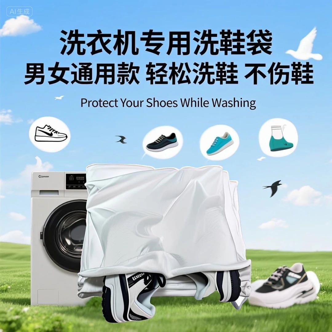 干洗店抽绳洗鞋毛巾袋不掉毛