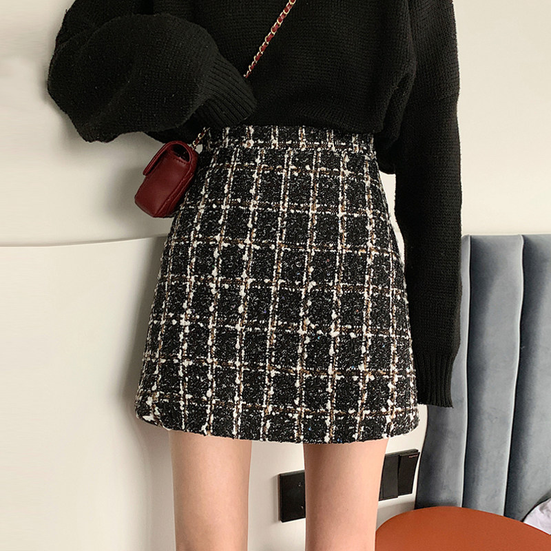 冬季裙子女半身搭配大衣格仔裙女半身h裙半身格格裙女半身秋冬在类目 女装/女士精品, 半身裙中 - 来自Buy2taobao.com提供专业的淘宝代购服务