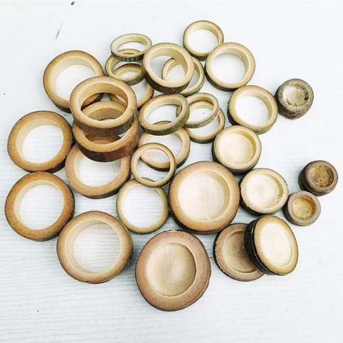 传统竹编竹圈竹环竹节工艺品