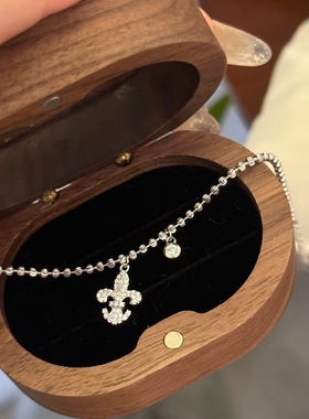 曼光新款鸢尾花气质手链