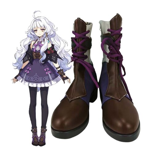 洛奇玛奇mabinogicos鞋子定制动漫游戏道具cosplay靴来图定做