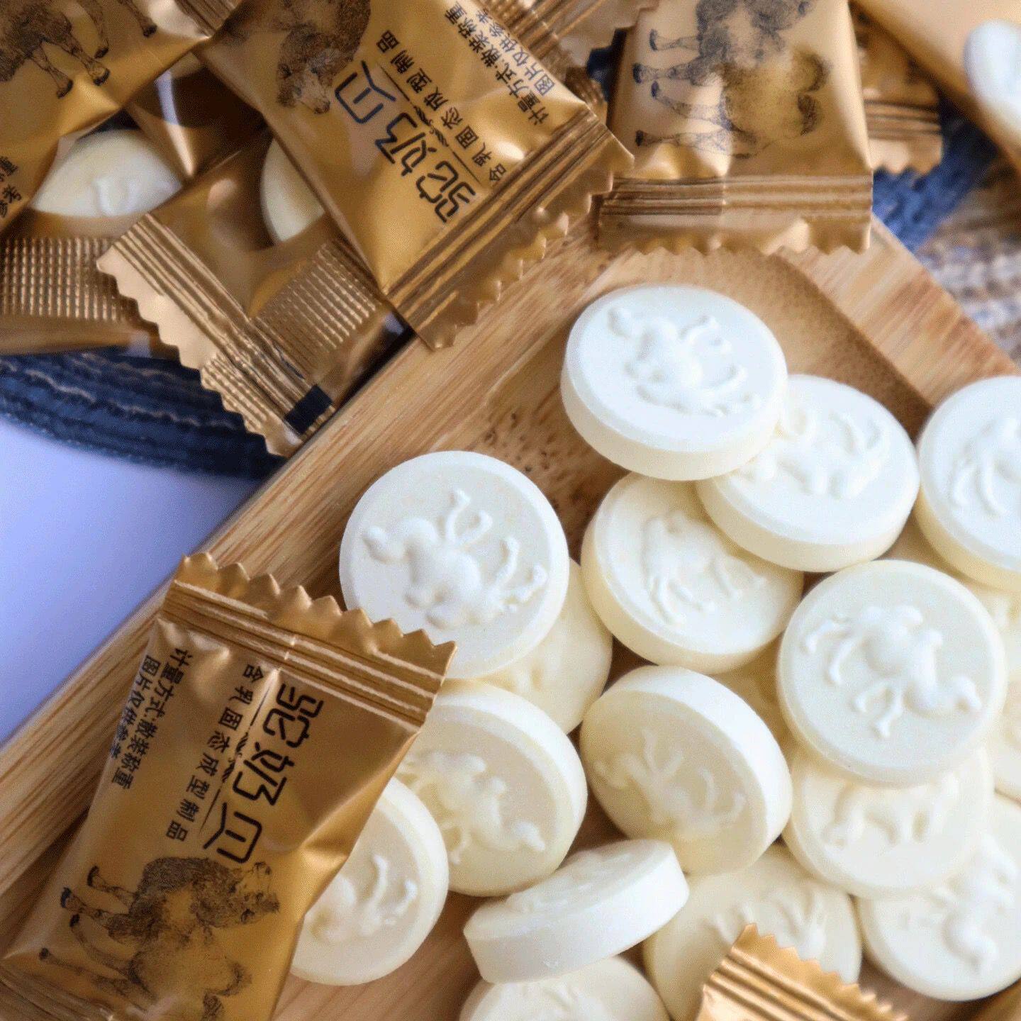 骆驼奶片奶贝驼奶贝干吃片零食休闲糖果