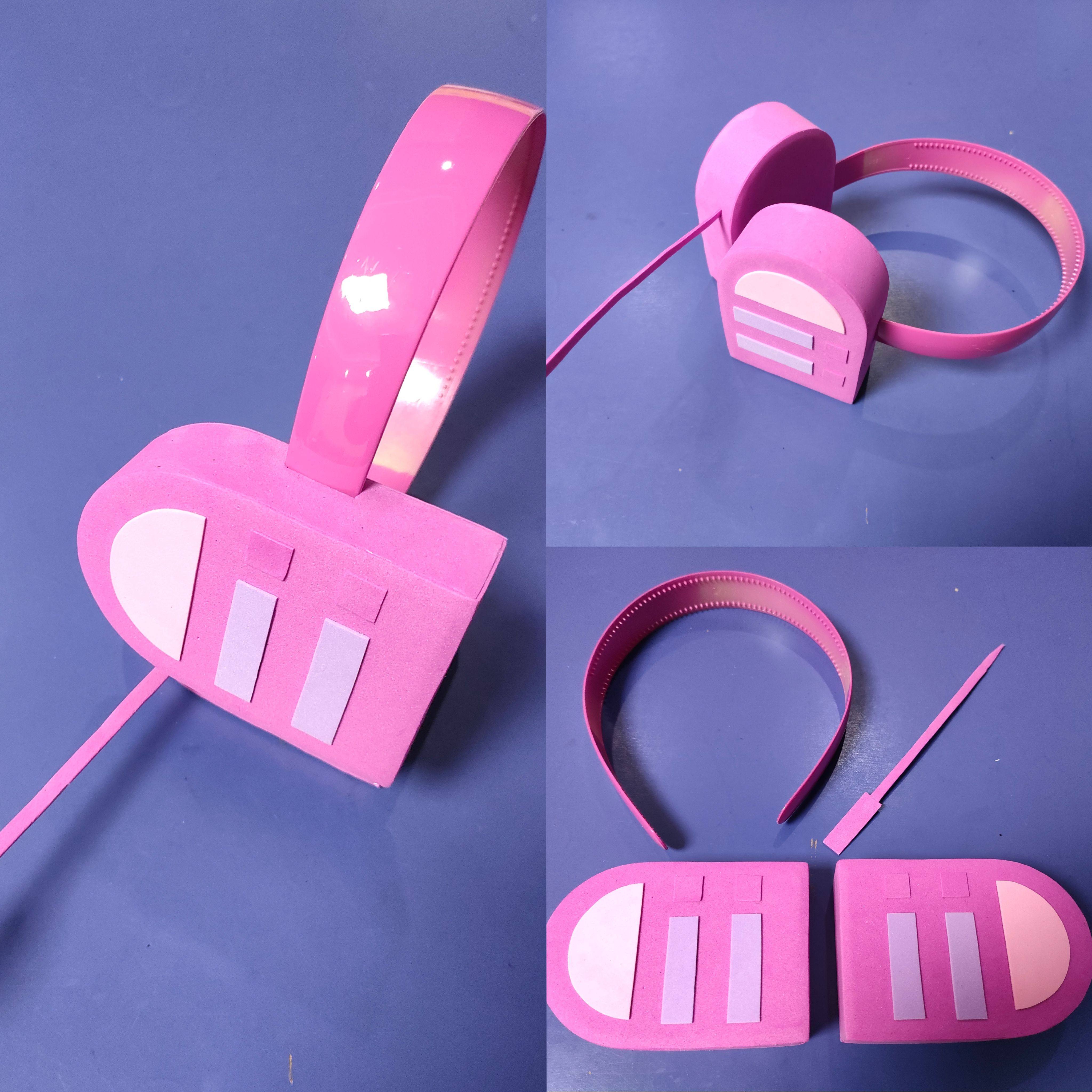 【漫动】cosplay道具 COS 初音家族V+家 重音 TETO 公式耳机