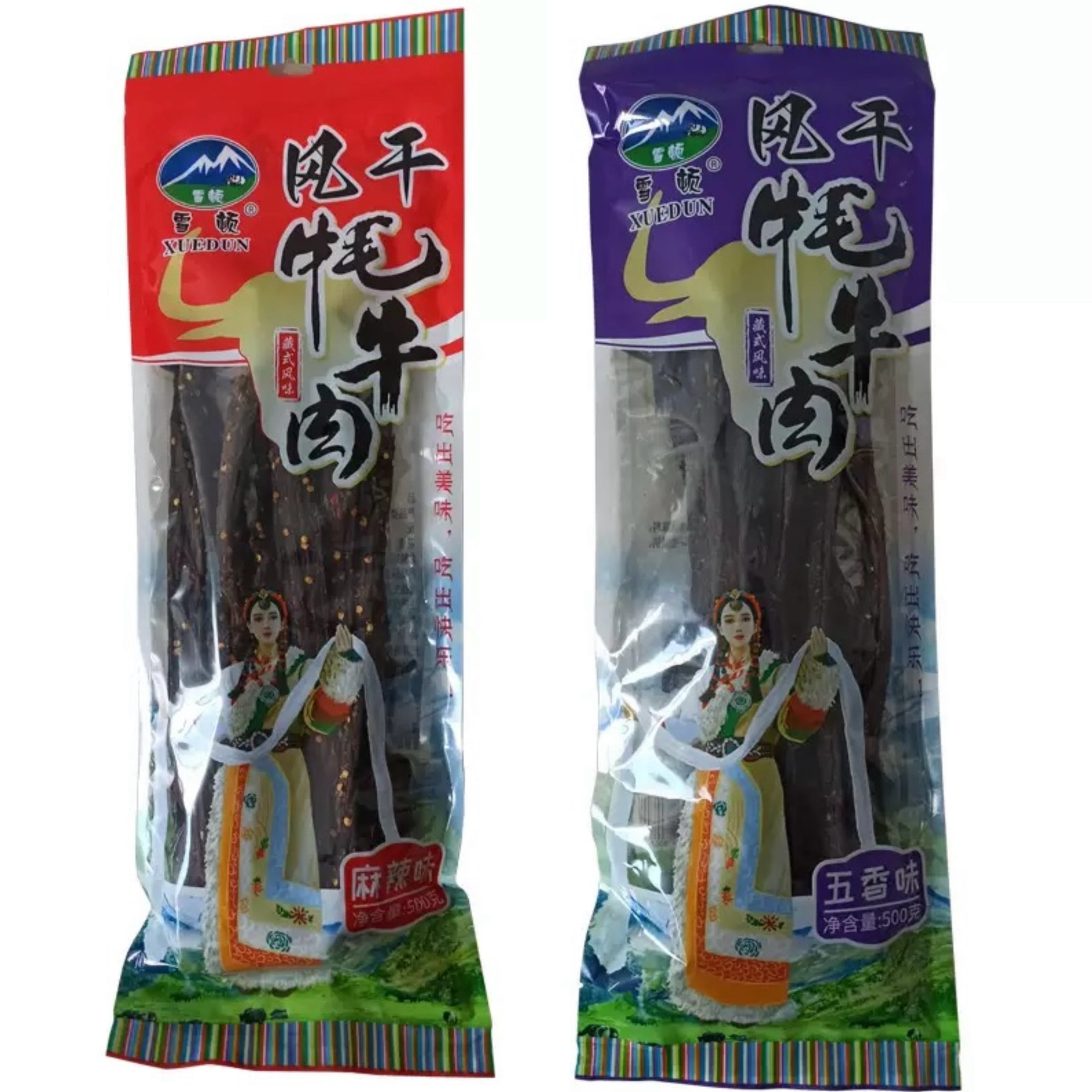 包邮四川川西旅游特产风干牦牛肉风干长条超干500克装