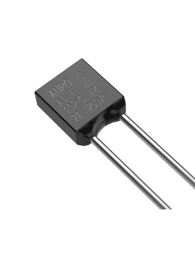 AUPO雅宝 方形温度保险丝 A0-2A-F 2A250V 84度 合金型方块保险管